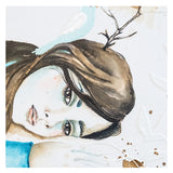 Sam Punzina - Melanconia - Tecnica mista su tela