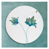 Sam Punzina - Sfiorati - Tecnica mista su tela