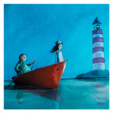 Diego Santini - A Cena sulla Luna - Fine-Art Giclèe