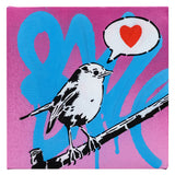 MR. SAVETHEWALL - FREE AS A BIRD - MISTA SU TELA