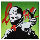 MR. SAVETHEWALL - IS THIS LOVE? - OPERA UNICA SU TELA