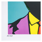 MR. SAVETHEWALL - KISS ME - SERIGRAFIA - OPERA FIRMATA E NUMERATA IN ORIGINALE