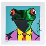 MR. SAVETHEWALL - KISS ME - SERIGRAFIA - OPERA FIRMATA E NUMERATA IN ORIGINALE