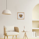 MASSIMO SIRELLI - COLORFUL LOVE (3) - MIXED MEDIA SU LAMIERA