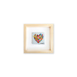 MASSIMO SIRELLI - COLORFUL LOVE (4) - MIXED MEDIA SU LAMIERA