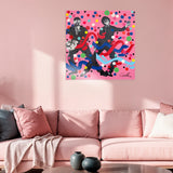 MASSIMO SIRELLI - DANSER ENSEMBLE - COLLAGE SU TELA