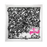 MASSIMO SIRELLI - LIFE IS BEAUTIFUL - MARKER SU CARTONE POLIONDA