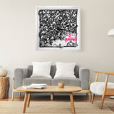 MASSIMO SIRELLI - LIFE IS BEAUTIFUL - MARKER SU CARTONE POLIONDA