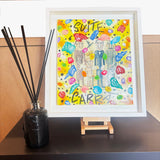 BRUNO DONZELLI - SUITE CARRA' - TECNICA MISTA SU TELA