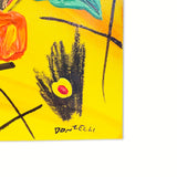 Bruno Donzelli - Tavolozza Dubuffet - Tecnica mista su tela