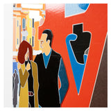 UGO NESPOLO - LOVE AT 57TH - SERIGRAFIA