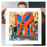 UGO NESPOLO - LOVE AT 57TH - SERIGRAFIA