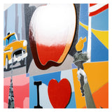 UGO NESPOLO - NEW YORK FANTASIA - SERIGRAFIA