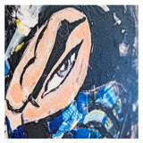 Vincenzo Mascoli - Diabolik - Stampa Materica su Tela