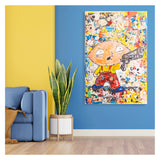 Vincenzo Mascoli - Stewie - Stampa Materica su Tela