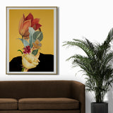 ETIMOINCERTO - SILENT FLOWER (YELLOW) - STAMPA DIGITALE