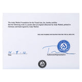 Andy Warhol - Cheddar Cheese - Litografia firmata a mano