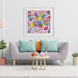 Bruno Donzelli - Vesuvius Warhol - Tecnica Mista su Tela