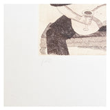 Franz Borghese - Il Pianista - Acquaforte su Carta Magnani