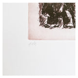 Franz Borghese - Soldati di Napoleone - Acquaforte su Carta Magnani