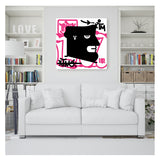 IABO - Graffiti Is Not Street Art - IABO Self Portrait - Acrilico e Spray su Tela