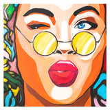 Jep - Hey Tu John - Tecnica Mista su Tela