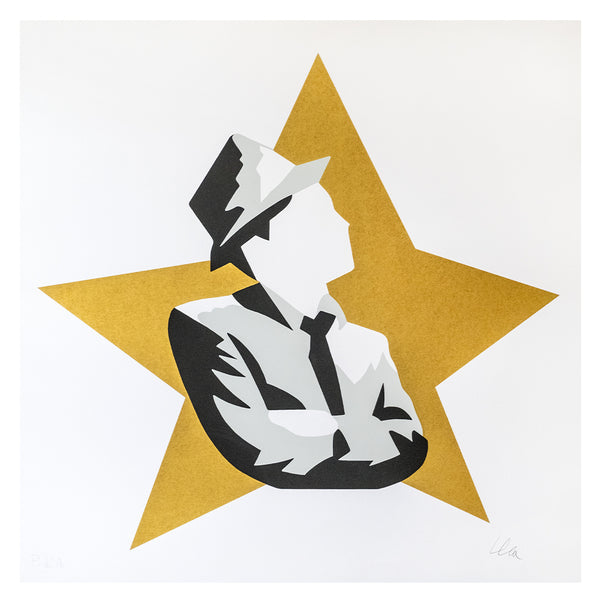 Marco Lodola - Frank Sinatra - Serigrafia su Carta
