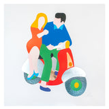 Marco Lodola - Stringiti A Me - Serigrafia