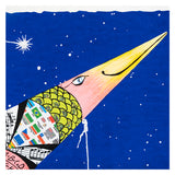 Meloniski Da Villacidro - Astronave per L'Infinito - Stampa Retouchè