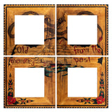 Gigi Pezzella - QUADRA - Inchiostro per Tattoo su Legno