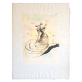 Salvador Dalì - Danza Regale - Ceramolle Acquerellata