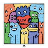 Luigi Massa - Love Yourself - Stampa su Cartoncino