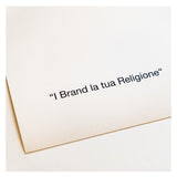 Blvckjep - I Brand la tua Religione "Baci PeruGiuda" - Stampa Digitale su Carta Patinata