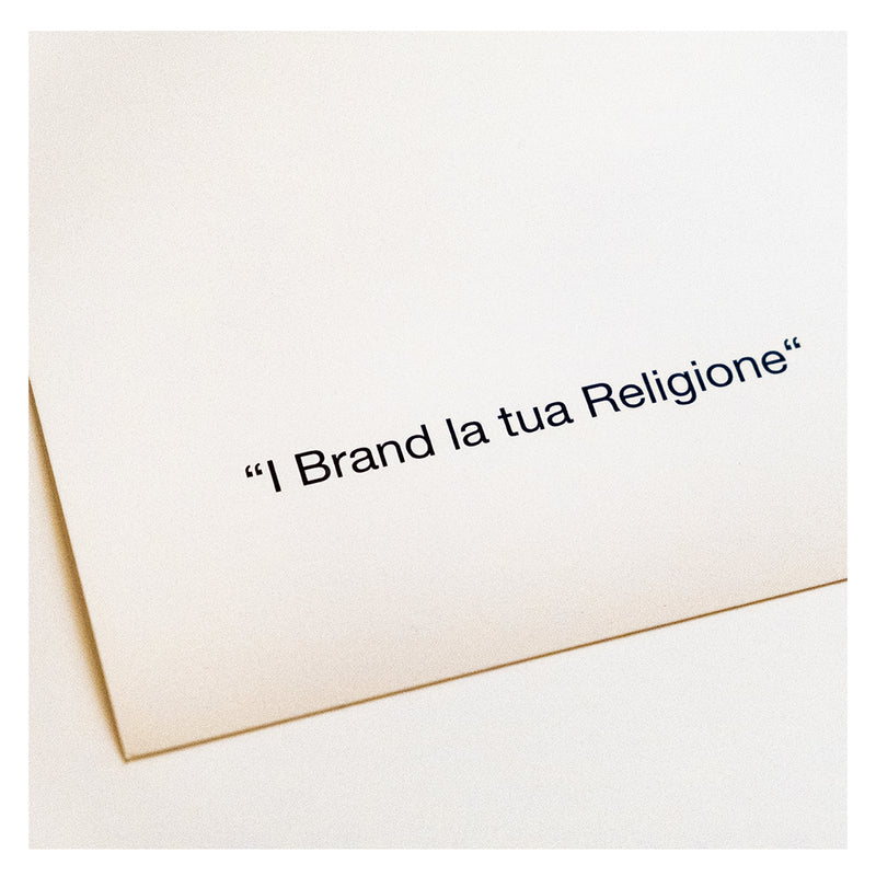 Blvckjep - I Brand la tua Religione "SanGennike" - Stampa Digitale su Carta Patinata