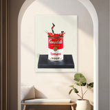 RITA CASTIELLO - CAMPBEL'S - OLIO SU TELA