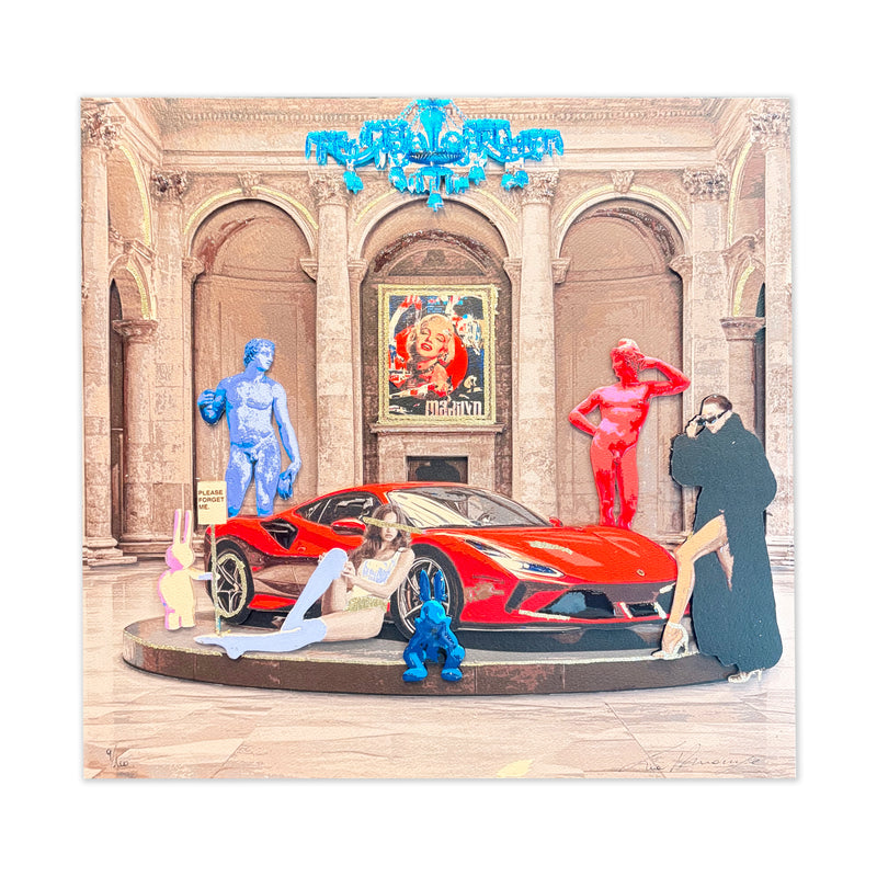 La Rouge - Il Tempio della vanità - Serigrafia UV
