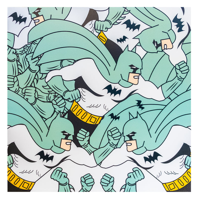 Luigi Massa - Batman - Stampa Materica su Dibond