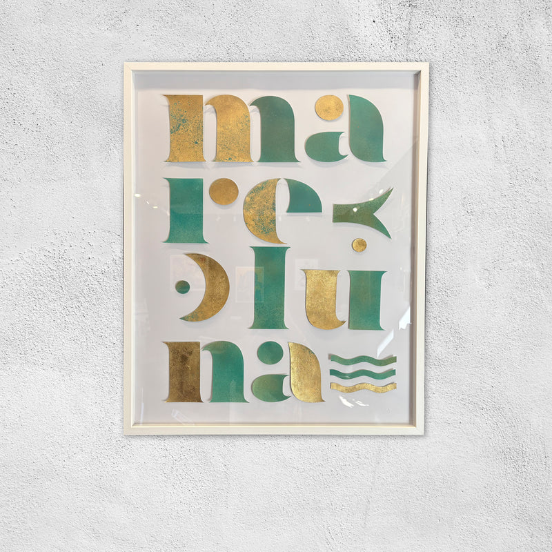 Carmine Luino - Mareluna - Carta ritagliata