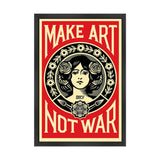 Obey - Make Art Not War - Litografia