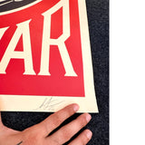Obey - Make Art Not War - Litografia