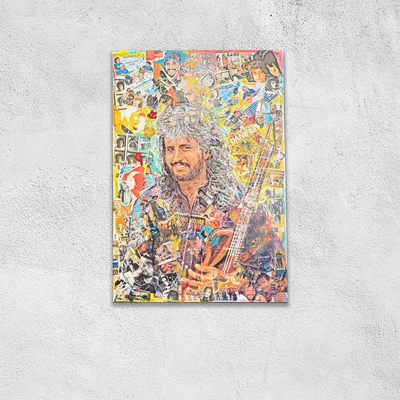 Vincenzo Mascoli - Pino 2 - Stampa Materica su Tela