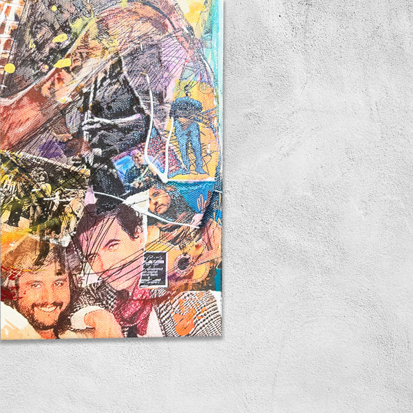 Vincenzo Mascoli - Pino 2 - Stampa Materica su Tela