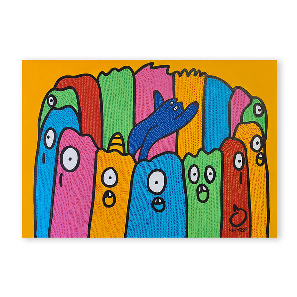 LUIGI MASSA - Oblio - ACRILICO SU TELA