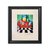 Mark Kostabi - Parallel Identity - Serigrafia UV