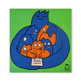 LUIGI MASSA - PUTESSE ESSERE ALLERO- ACRILICO SU TELA