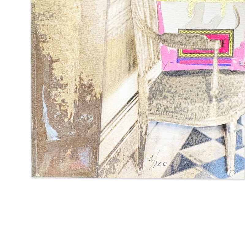 La Rouge -  Sculpting seduction  - Serigrafia UV