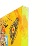 Bruno Donzelli - Tavolozza Dubuffet - Tecnica mista su tela