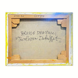 Bruno Donzelli - Tavolozza Dubuffet - Tecnica mista su tela