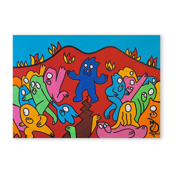 UIGI MASSA - Terrae Motus- ACRILICO SU TELA