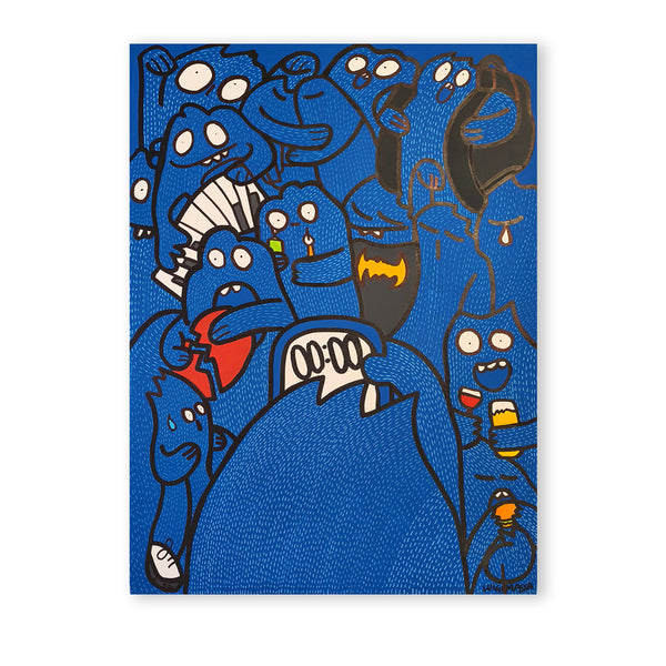 Luigi Massa - Sciò - Tutte queste cose passare - ACRILICO SU TELA